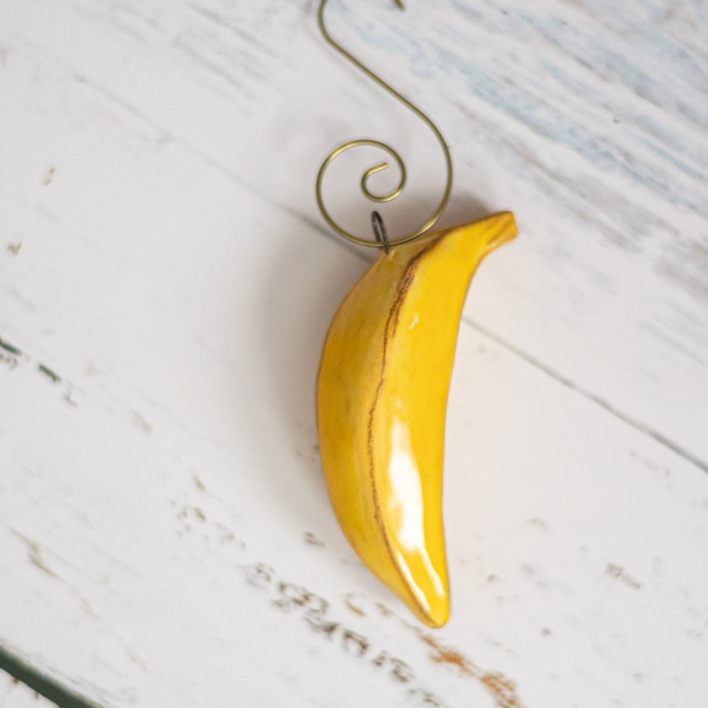 Banana ornament