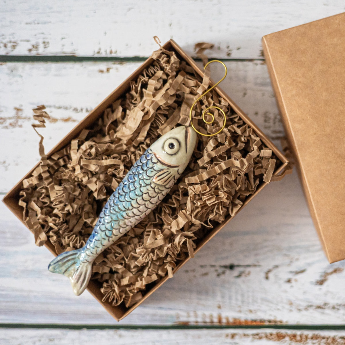 Fish Christmas ornament