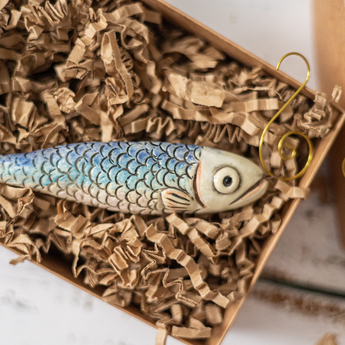 Fish Christmas ornament