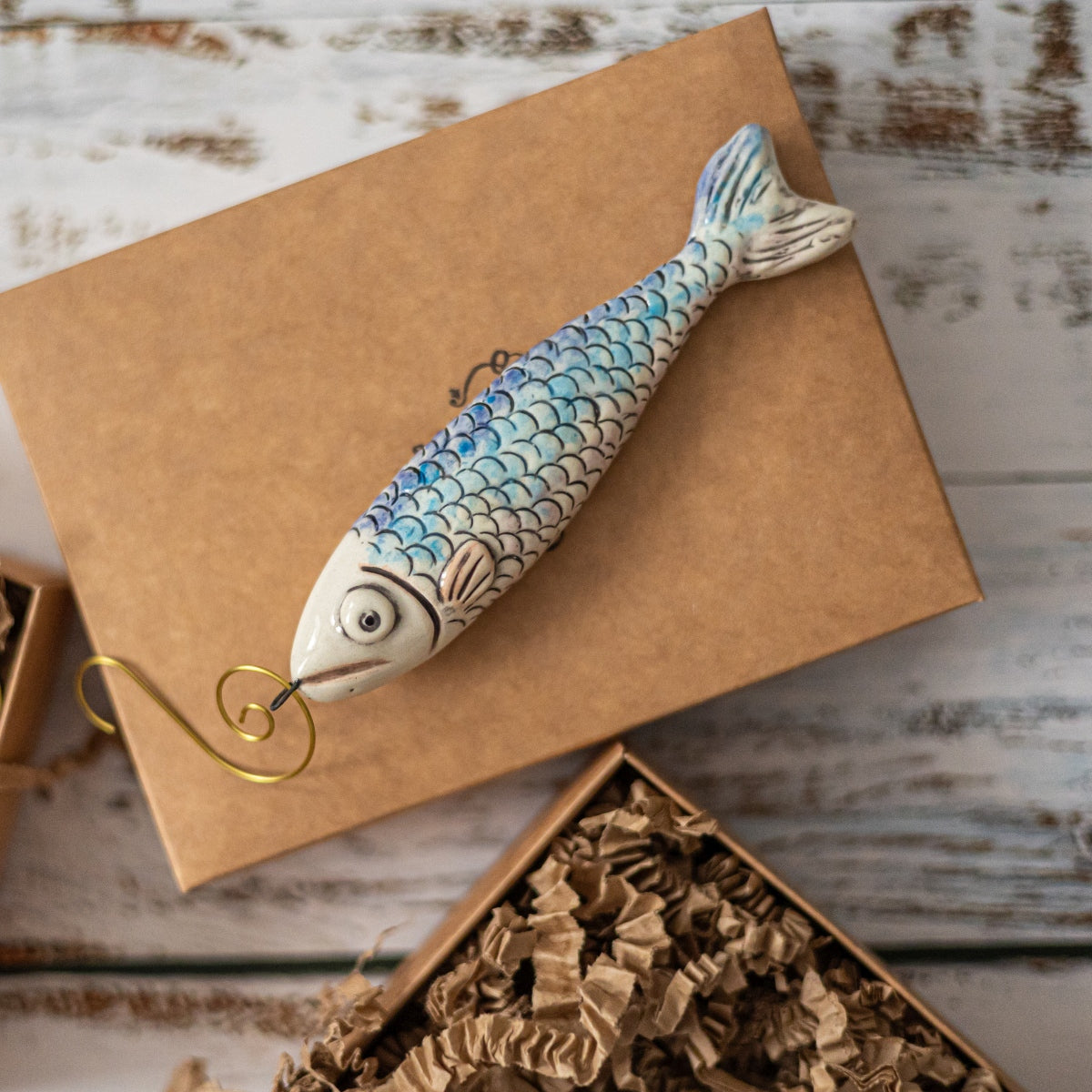 Fish Christmas ornament