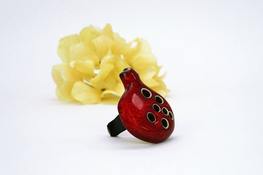 Pomegranate car air freshener