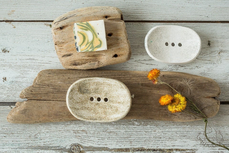 Rustic soap dish