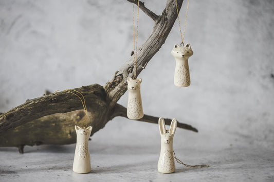Wild animals ornaments