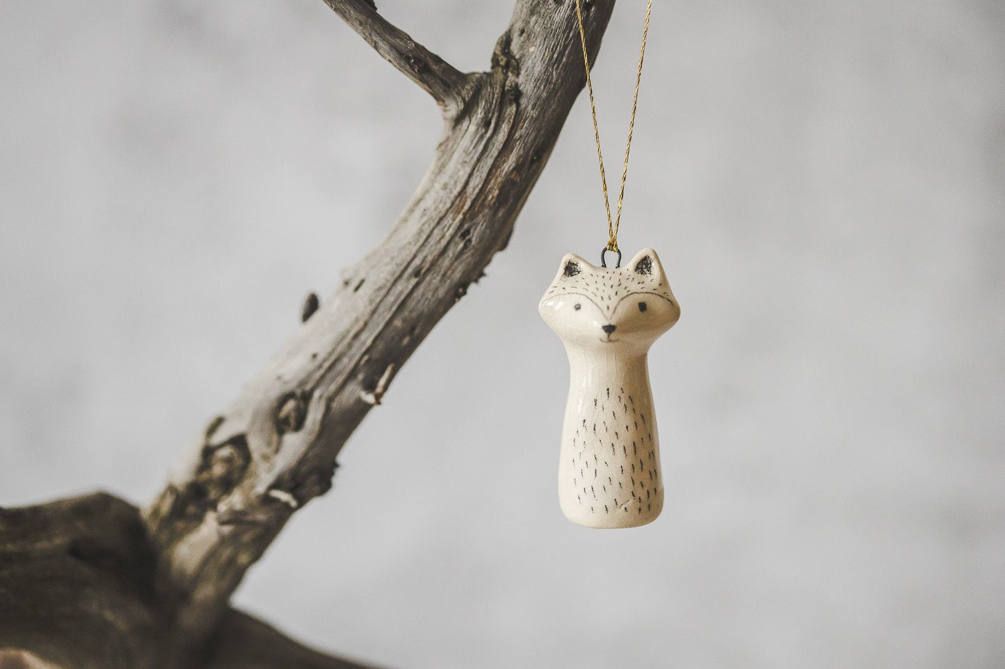 Raccoon ornament