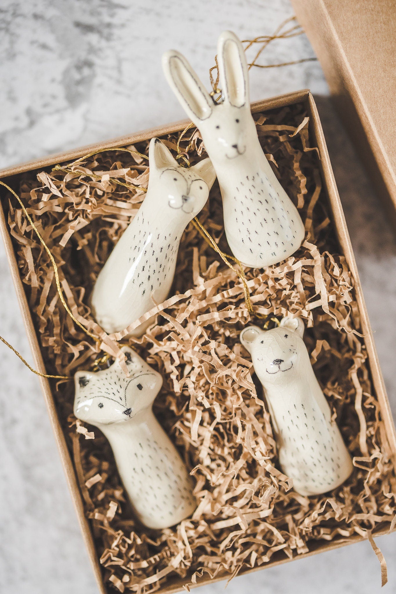 Wild animals ornaments