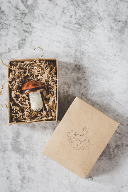 Boletus mushroom ornament
