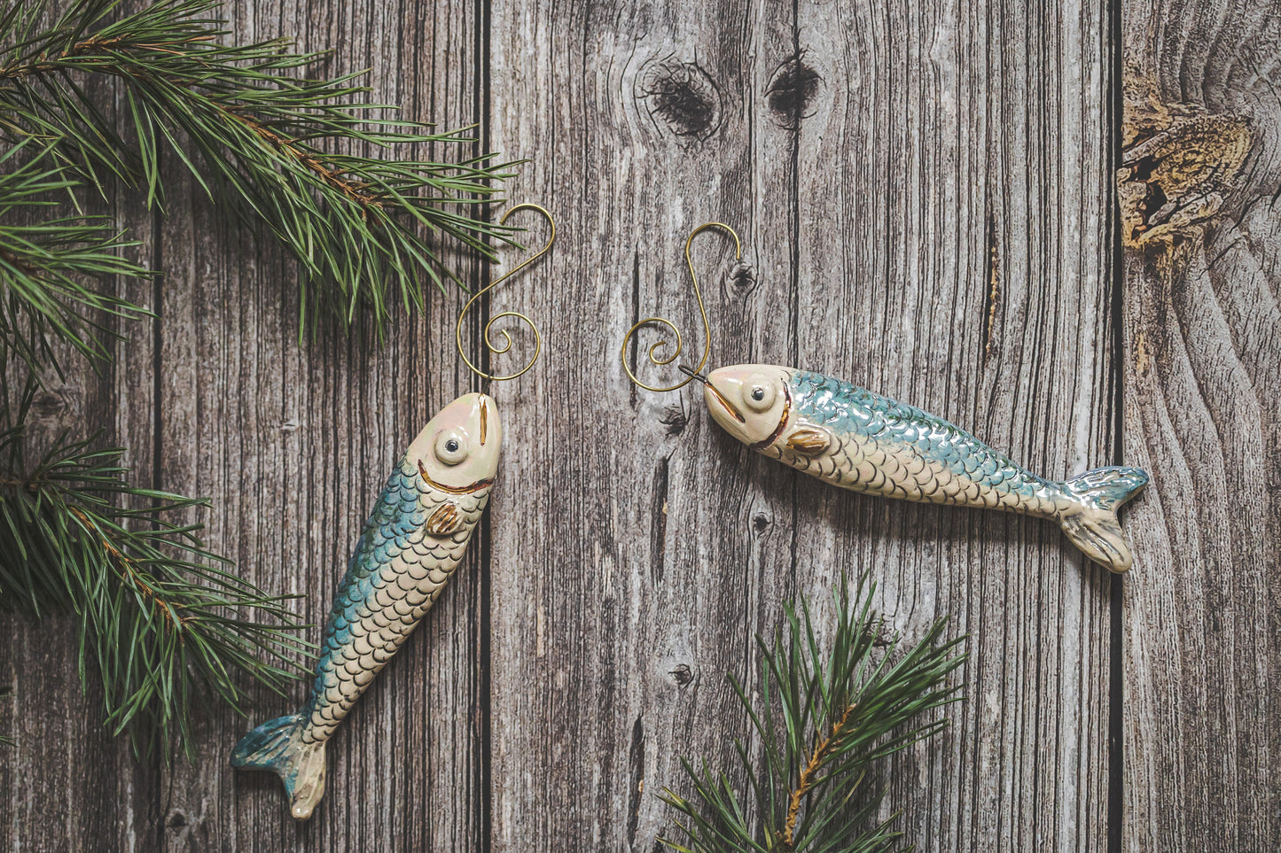 Fish Christmas ornament
