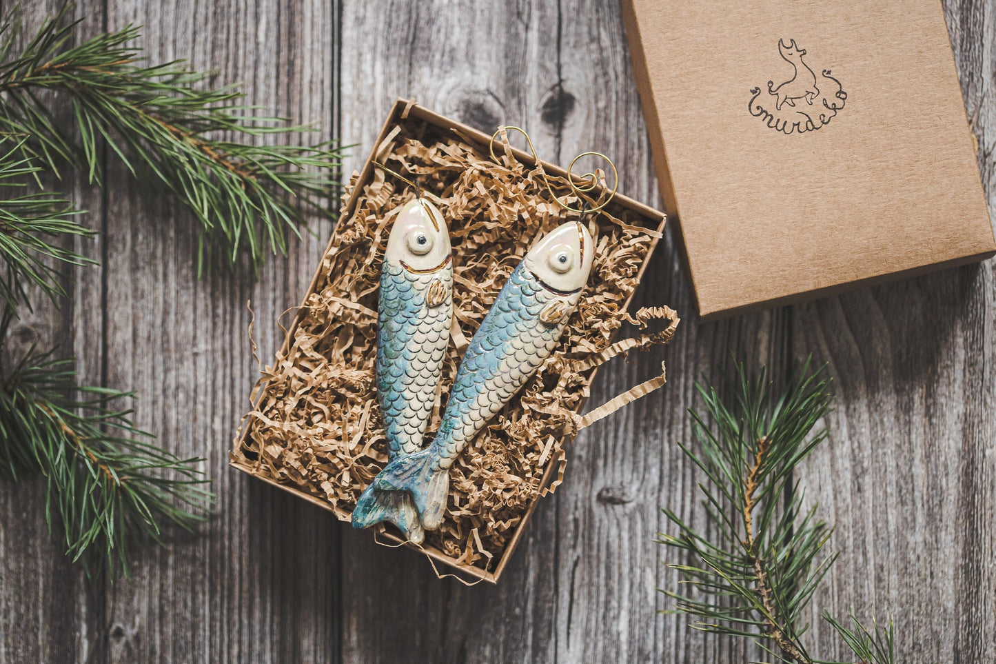 Fish Christmas ornament