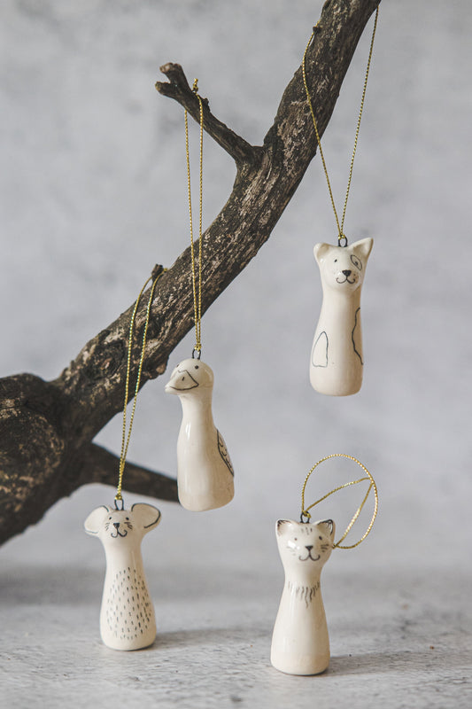 Domestic animals ornaments