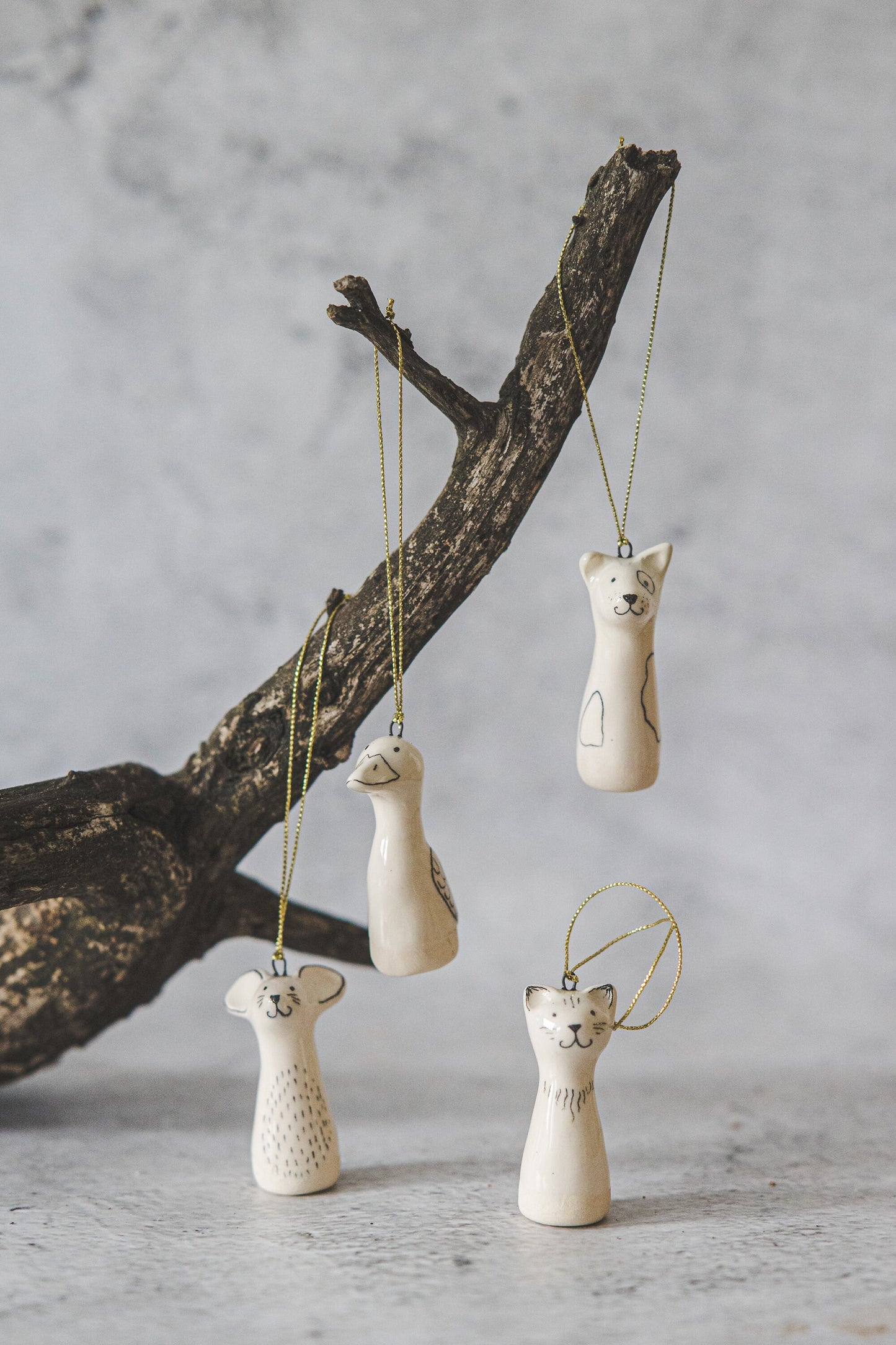 Domestic animals ornaments