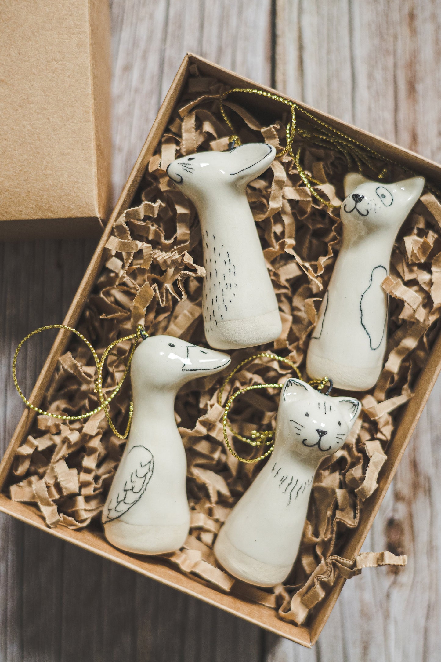Domestic animals ornaments